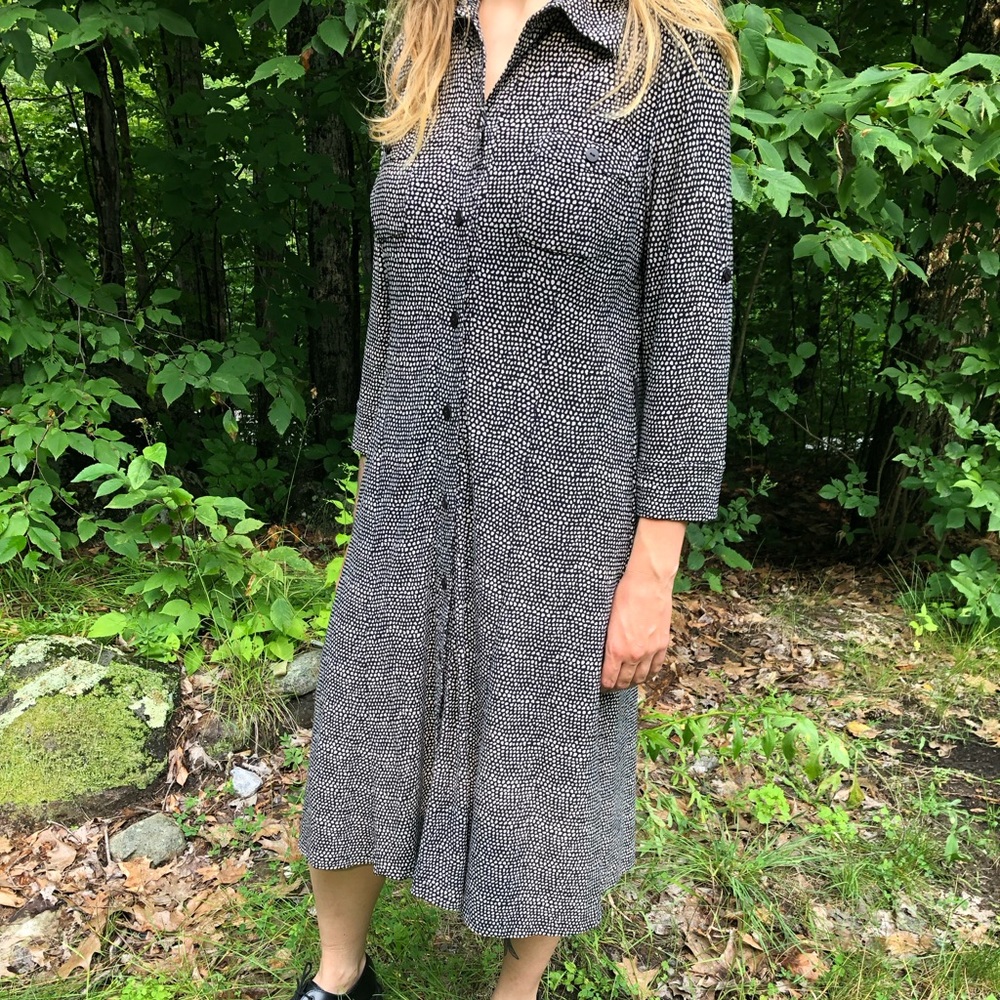 Jones New York Pattern Maxi Dress